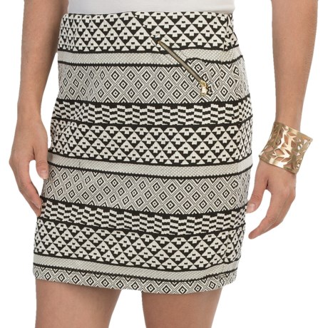 84%OFF 女性のドレスのスカート （女性用）ジャガードニットミニスカート Jacquard Knit Mini Skirt (For Women)